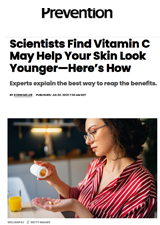 Scientists Find Vitamin C May Help Your Skin Look Younger - Here's How