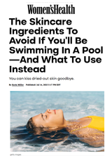 Skincare Ingredients to Avoid if You'll be Swimming in a Pool