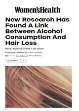 New Study Links Alcohol And Soda To Increased Hair Loss Risk New Study Links Alcohol And Soda To Increased Hair Loss Risk