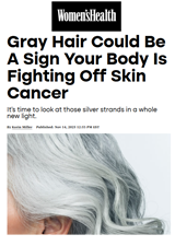 New Research Links Hair Graying To Protection From Cancer