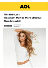 This Hair Loss Treatment May Be More Effective Than Minoxidil