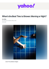 When’s the Best Time to Take Your Shower: Morning or Night?