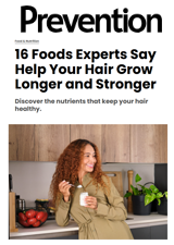16 Foods Experts Say Help Your Hair Grow Longer and Stronger