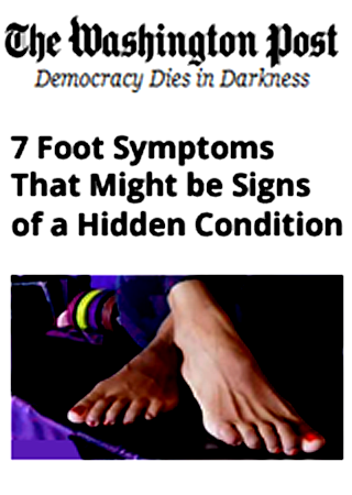 7 Foot Symptoms That Are Signs of Hidden Conditions