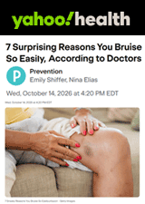 7 Surprising Reasons You Bruise So Easily, According to Doctors