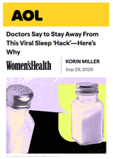 Doctors Say to Stay Away From This Viral Sleep ‘Hack’—Here’s Why
